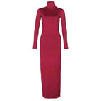 Col Roulé Vin Rouge / XL