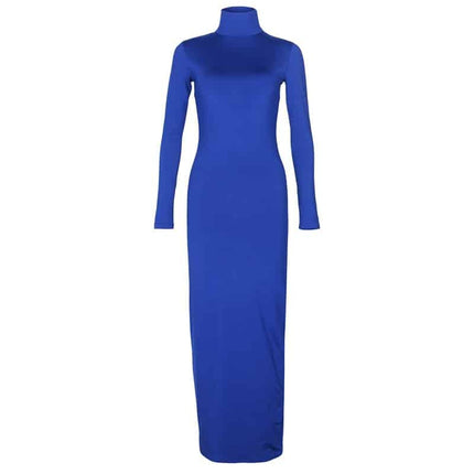 Women's Turtleneck Maxi Dress - Wnkrs