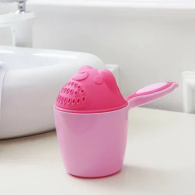 Pot à shampoing amusant pour le bain des enfants