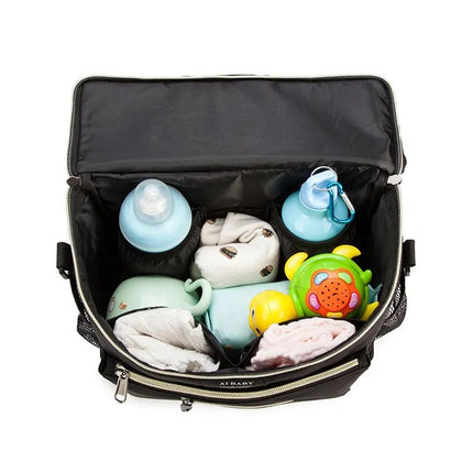 Multifunctional Waterproof Diaper Bag with Large Capacity for Moms on the Go - Wnkrs