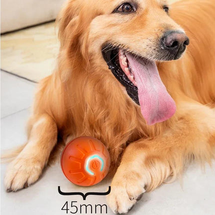 Pelota de juguete inteligente e interactiva para perros