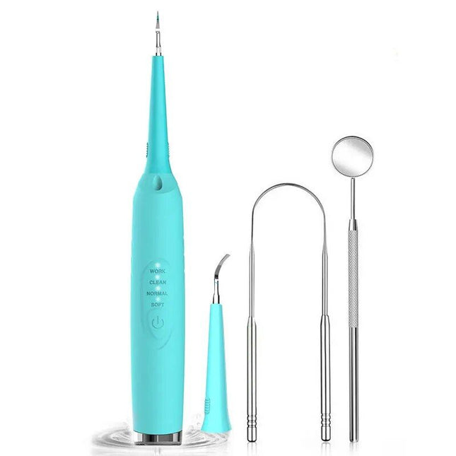 Ultrasonic LED Oral Care Kit: Electric Irrigator, Tartar Remover & Whitener - Wnkrs