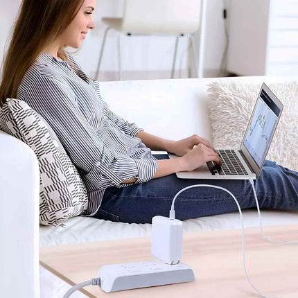 Chargeur rapide USB-C 61 W – Adaptateur secteur avec câble de chargement USB-C PD