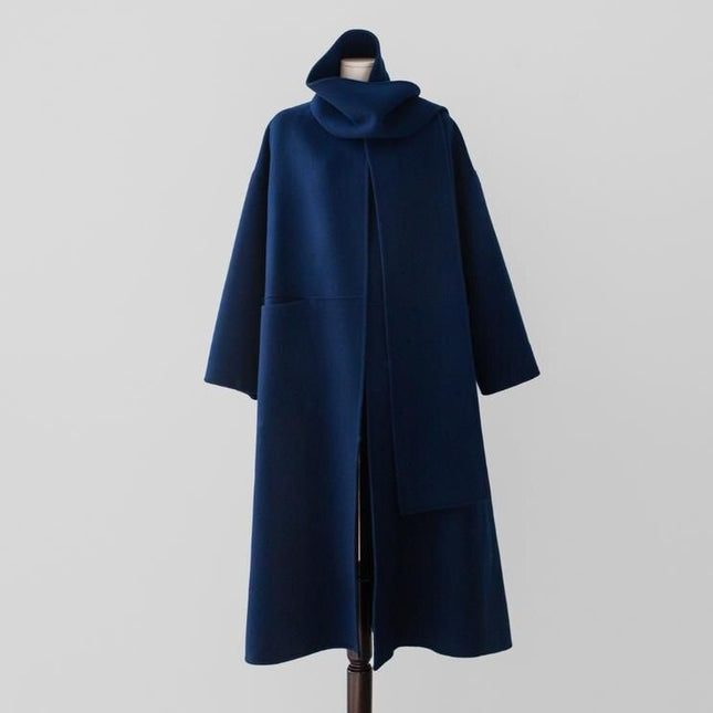 Abrigo de lana de moda para mujer
