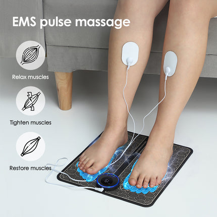 Coussin de massage des pieds rechargeable et portable