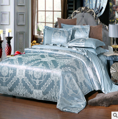 Luxury European Bedding Satin Jacquard Modal Cotton Tencel Set - Wnkrs