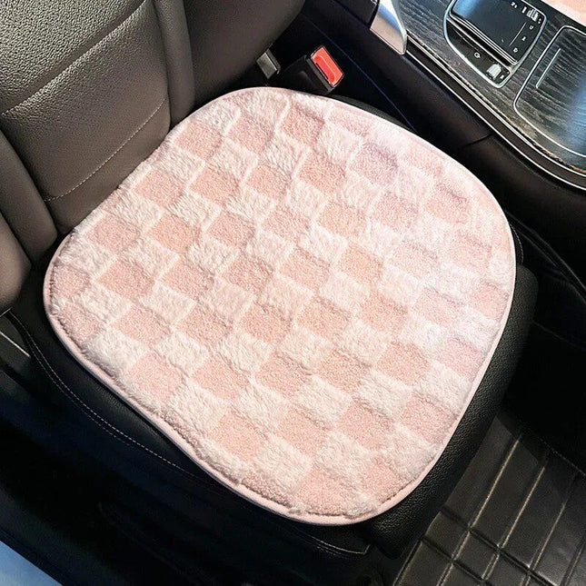 Winter Plush Car Seat Cushion: Ultra-Soft Warmth for Autumn & Winter - Wnkrs