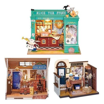 Miniature Fantasy Magic Doll House DIY Wooden Kit - Wnkrs