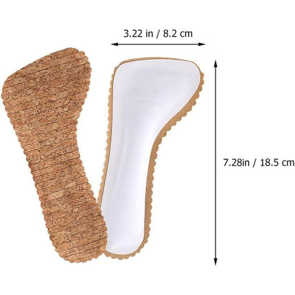 Cork Non-slip Shoe Pads: Ultimate Comfort for Women's Sandals and High Heels - Wnkrs