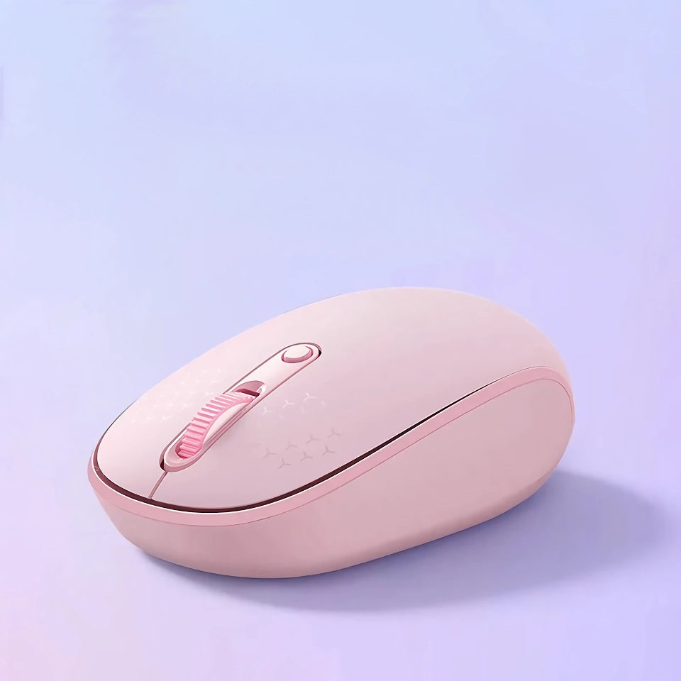 Ergonomic Wireless Bluetooth Mouse for PC & Mac - 2.4G Portable Gaming & Office Use