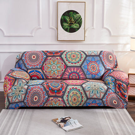 Bohemian style stretch all-inclusive sofa cover - Wnkrs