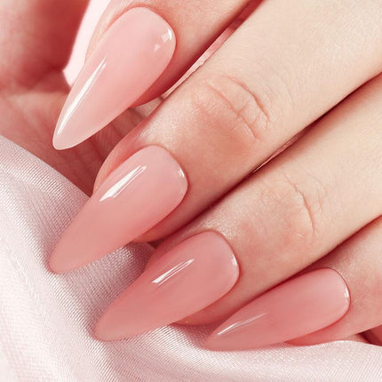 Faux ongles à coller rose nude