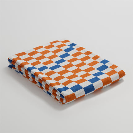 Colorful Plaid Blanket - Perfect for Home, Travel, and Outdoor Use