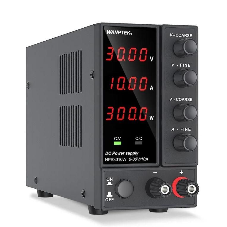 30V 10A Adjustable DC Power Supply