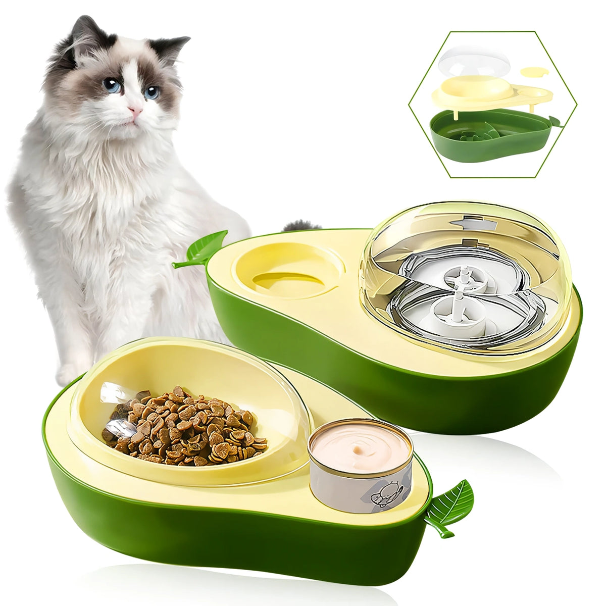 Raised Pet Food Bowl or Water Dispenser