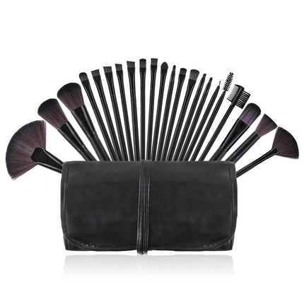 22-Piece Premium Makeup Brush Set with Cosmetic Bag - Wnkrs