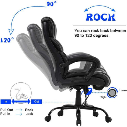 Big and Tall Office Chair 400lbs - Wnkrs