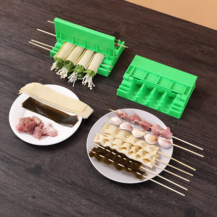 Outil multifonctionnel pour brochettes de barbecue