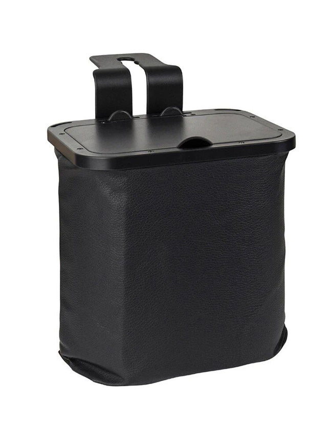 Leather Car Trash Can: Waterproof, Foldable & Multipurpose Organizer - Wnkrs