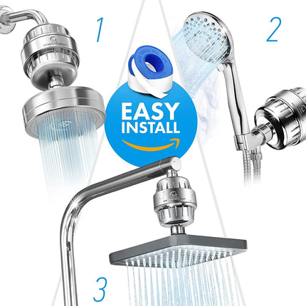 17-layer Shower Filter Active Health Shower Head - Wnkrs