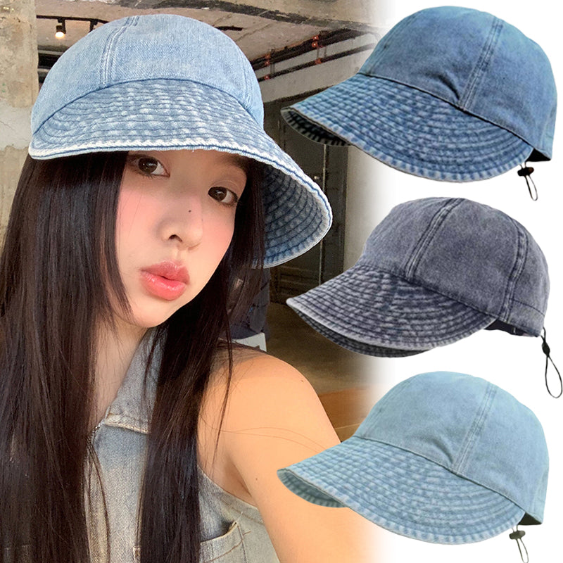 Foldable Wide-Brim Fisherman Hat