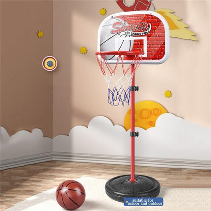 Adjustable Height Basketball Hoop Stand Set for Kids - Wnkrs