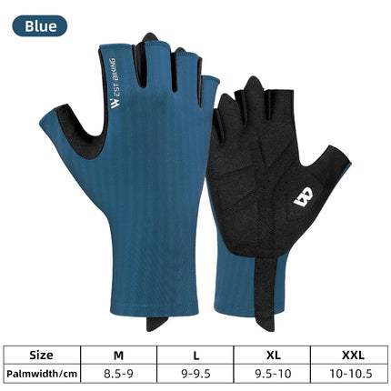 Guantes de ciclismo de medio dedo para hombre y mujer