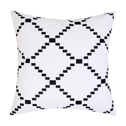 Boho Waterproof Geometric Throw Pillow Covers for Outdoor and Indoor Use