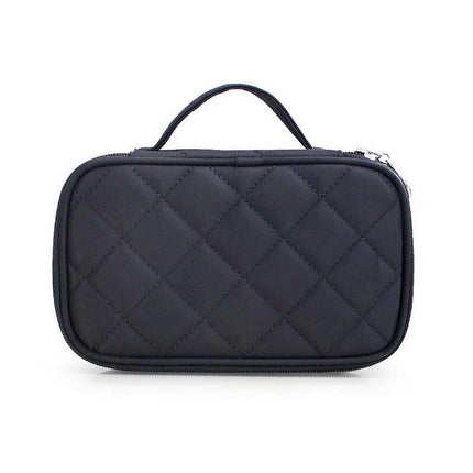 Fashionable Travel Cosmetic Organizer Bag: Professional Makeup and Toiletry Storage Case - Wnkrs