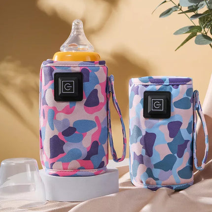 USB-Enabled Baby Bottle Warmer Bag: Travel & Stroller Insulated Thermal Pouch - Wnkrs