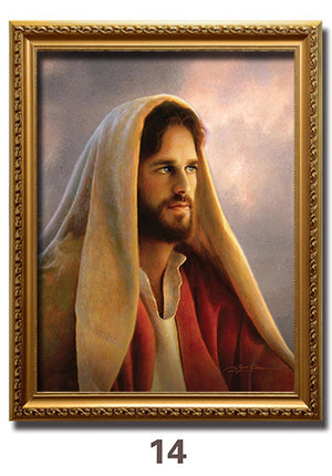 Jesus Portrait Immanuel Lord Christian Decorative Painting - Wnkrs