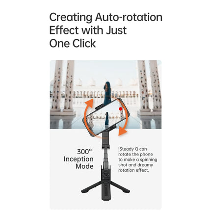 Multi-Function Smartphone Gimbal Stabilizer with Selfie Stick, Tripod & Remote Control