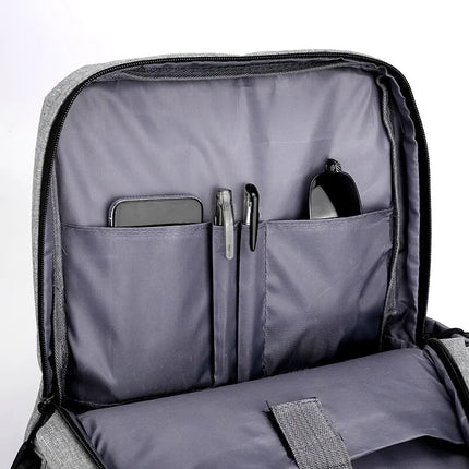 Waterproof Business Backpack with USB Charging Port