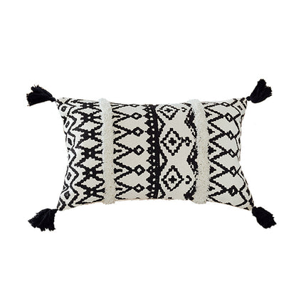 Nordic New Moroccan Sofa Pillow Waist Pillow Tufted Ins Pillow Bed Pillow - Wnkrs