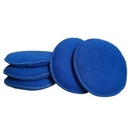 5" Ultra Soft Microfiber Wax Applicator Pad with Finger Pocket - Wnkrs