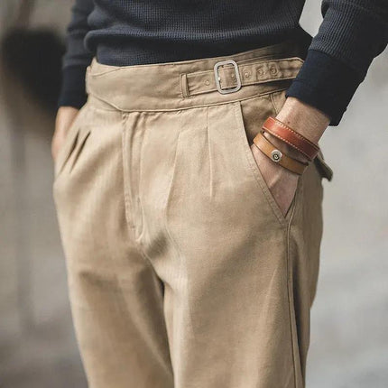 Elastic Casual Men's Cargo Pants