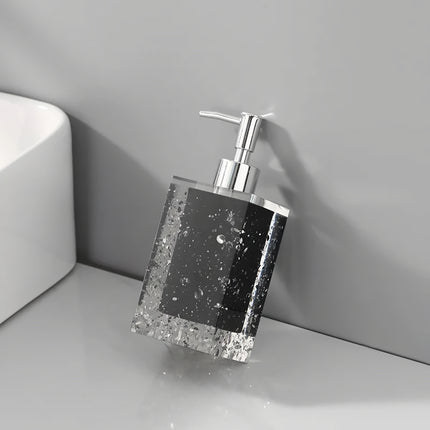 Dispensador de jabón de lujo elegante para el baño