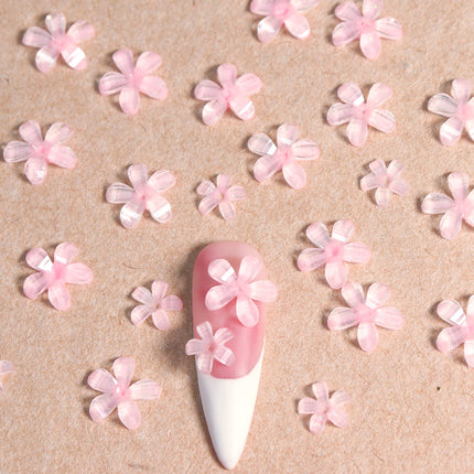 Charms pour nail art en forme de fleur 3D