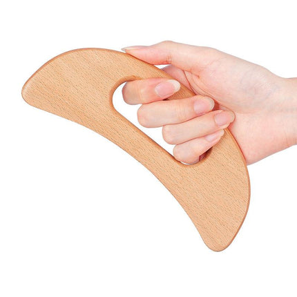 Planche Guasha amincissante pour soins de santé, bâton de massage thérapeutique en bois