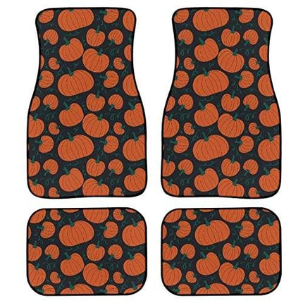 Red Rose Printed All-Weather Car Floor Mats (Set of 4) - Wnkrs