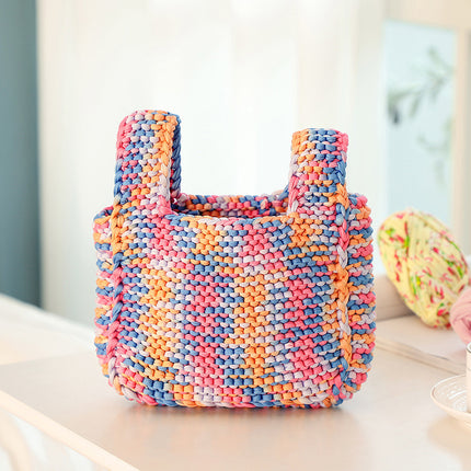 Fabric Thread Handmade Diy Woven Handbag Material Bag - Wnkrs