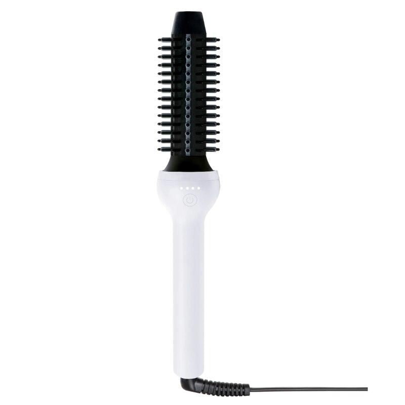 Ionic Ceramic 3-in-1 Styler: Curling, Straightening & Crimping Brush
