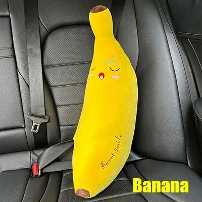 Plush Cartoon Animal Car Seat Belt Covers for Kids: Universal Shoulder Padding Protector - Wnkrs