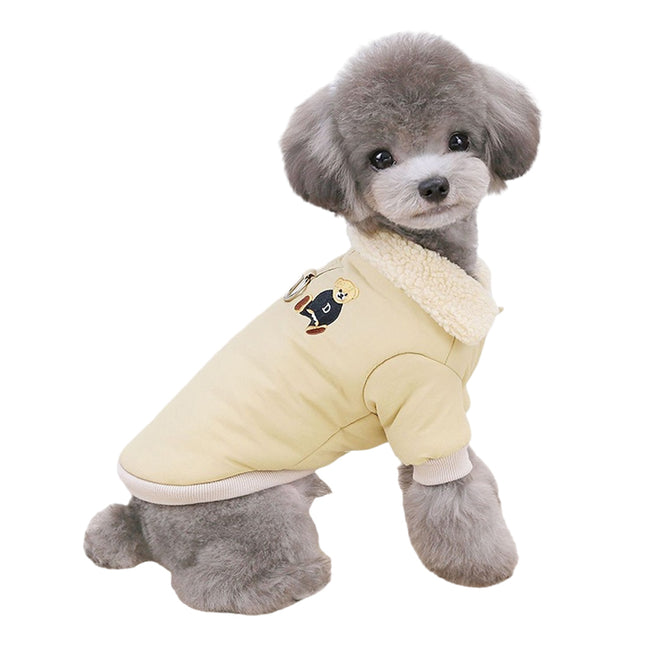 Chaqueta cálida de invierno para mascotas