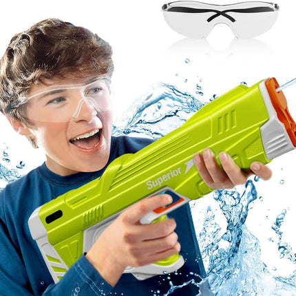 Electric Water Gun with Automatic Water Absorption for Kids and Adults