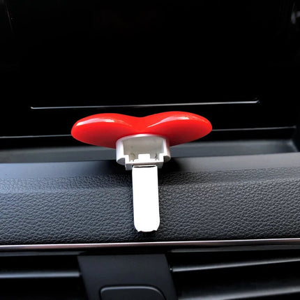 Charming Red Heart Car Air Freshener Clip - Wnkrs