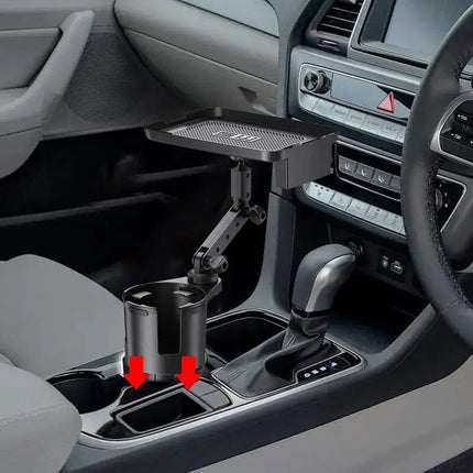 2-in-1 Universal Car Tray and Cup Holder Expander - Wnkrs