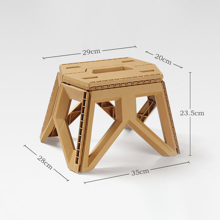 Taburete plegable portátil para exteriores