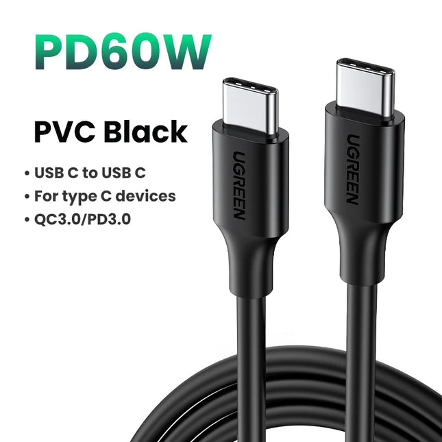 100W USB C to USB Type C Fast Charging Cable