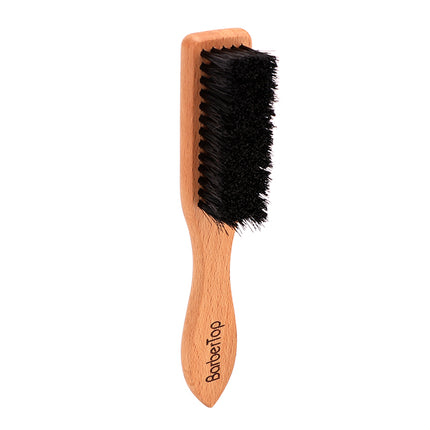 Cepillo para barba con mango de madera